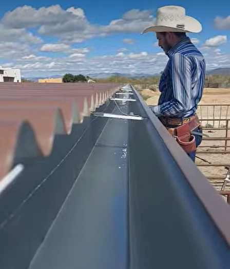 Installing rain gutters Arizona