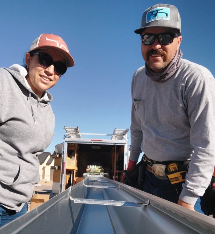owners of One Horse Rain Gutters